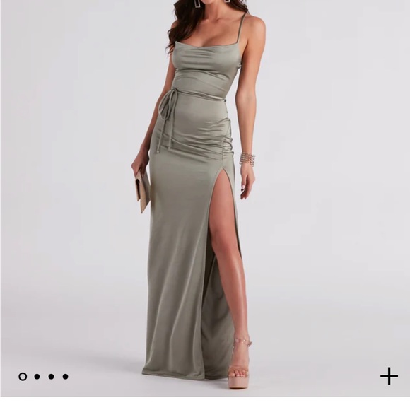 Windsor Dresses Sage Green Prom Dress Poshmark